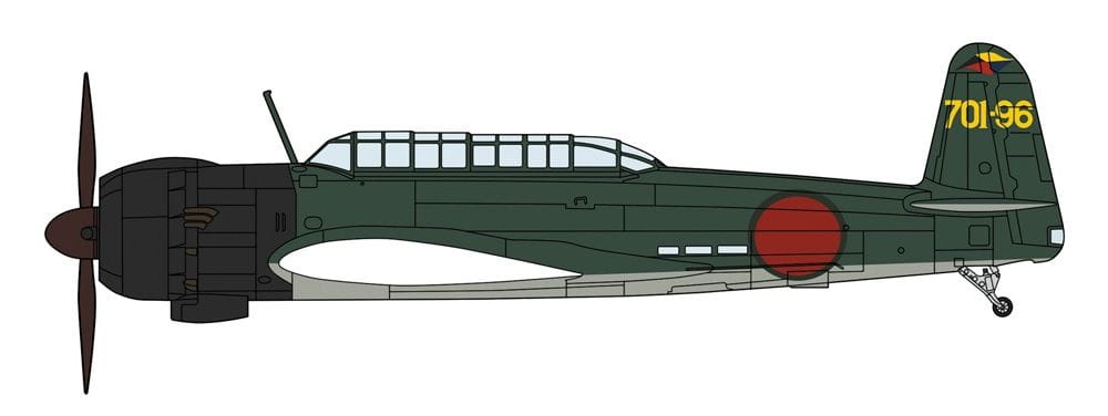 Zdjęcie dodatkowe produktu Nakajima B6N2 Carrier Attack Bomber Tenzan (Jill) Type 12 The Night Torpedo Attacks over Okinawa 1:48 Hasegawa 07536