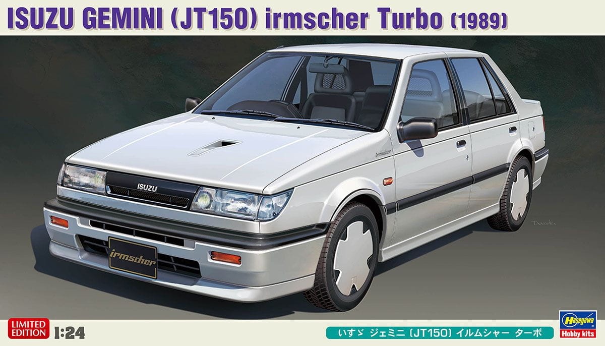 Zdjęcie główne produktu Isuzu Gemini (JT150) Irmscher Turbo (1989) 1:24 Hasegawa 20377