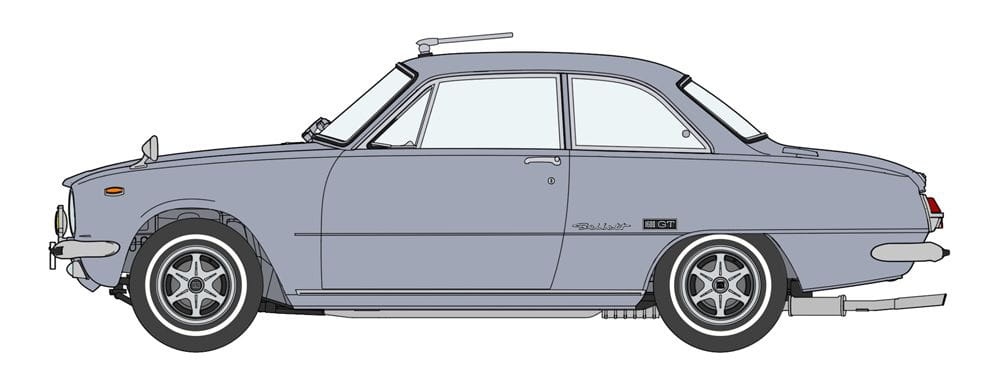 Zdjęcie dodatkowe produktu Isuzu Bellett 1600GT (1966) 1:24 Hasegawa 20701