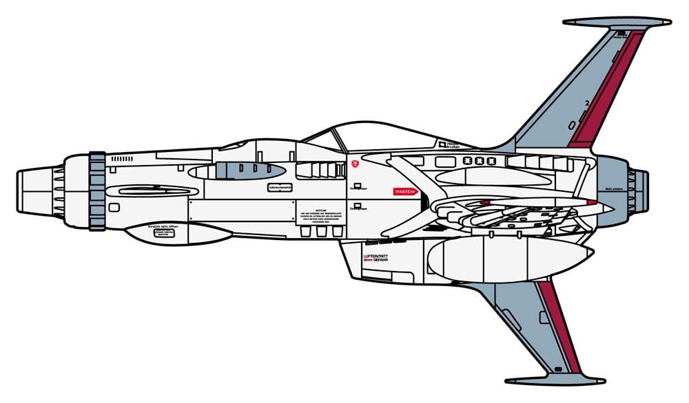 Zdjęcie dodatkowe produktu Space Wolf SW-190 War against Mazone w/Yuki Kei Figure 1:72 Hasegawa 64785