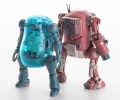 Zdjęcie dodatkowe produktu Mechatro WeGo x Armored Trooper Votoms Votoms Collaboration Series Vol.2 Brutishdog and Didilium Capsule 1:35 Hasegawa 64811