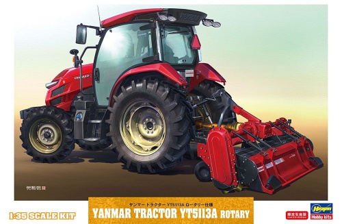 Ciągnik Yanmar YT5113A Rotary 1:35 Hasegawa 66106
