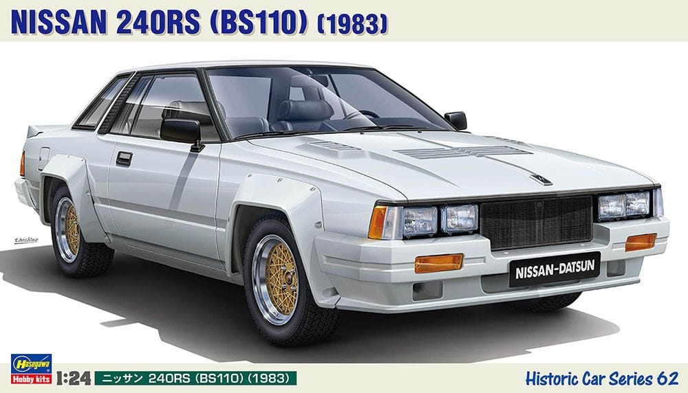 Zdjęcie główne produktu Nissan 240RS (BS110) 1983 1:24 Hasegawa HC62