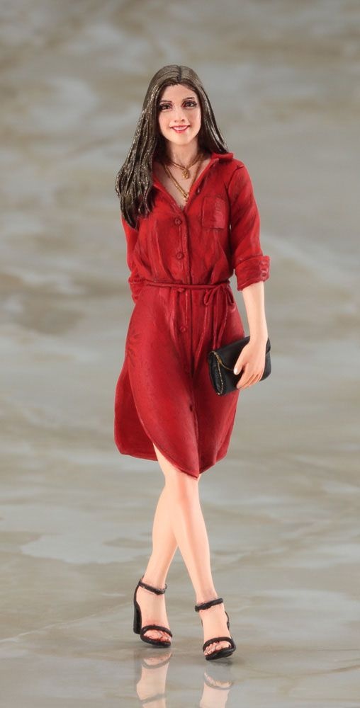 Zdjęcie dodatkowe produktu Isuzu 117 Coupe Late Version (XE) w/Cool Beauty Girls Figure 1:24 Hasegawa SP604