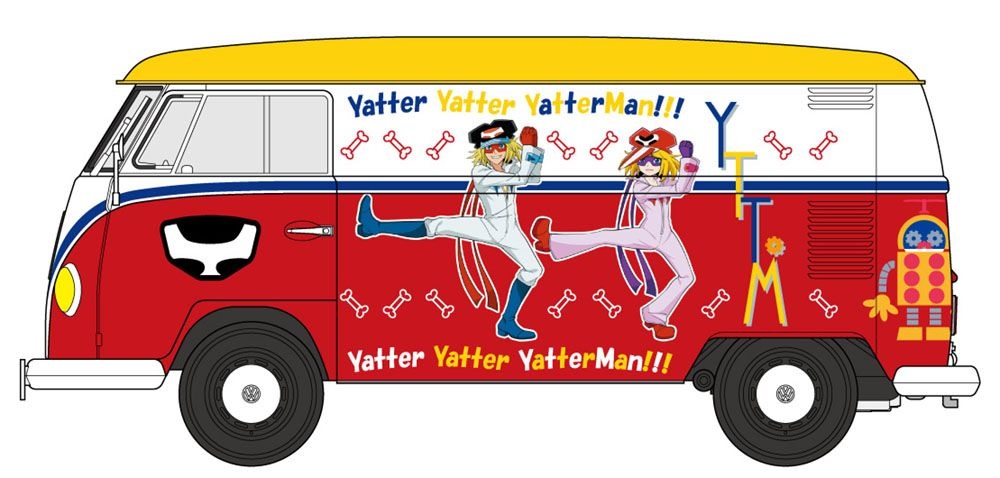 Zdjęcie dodatkowe produktu Time Bokan series Yatterman Volkswagen Type 2 Delivery Van Yatterman 1:24 Hasegawa SP613