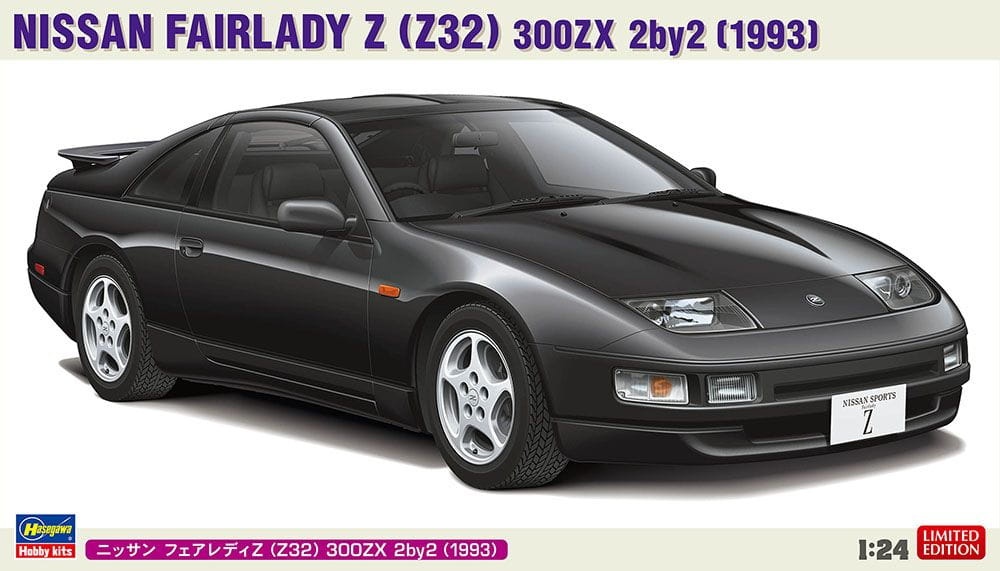 Zdjęcie główne produktu Nissan Fairlady Z (Z32) 300ZX 2by2 (1993) 1:24 Hasegawa 20700