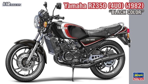 Yamaha RZ350 (4U0) (1982) Black Color 1:12 Hasegawa 21763