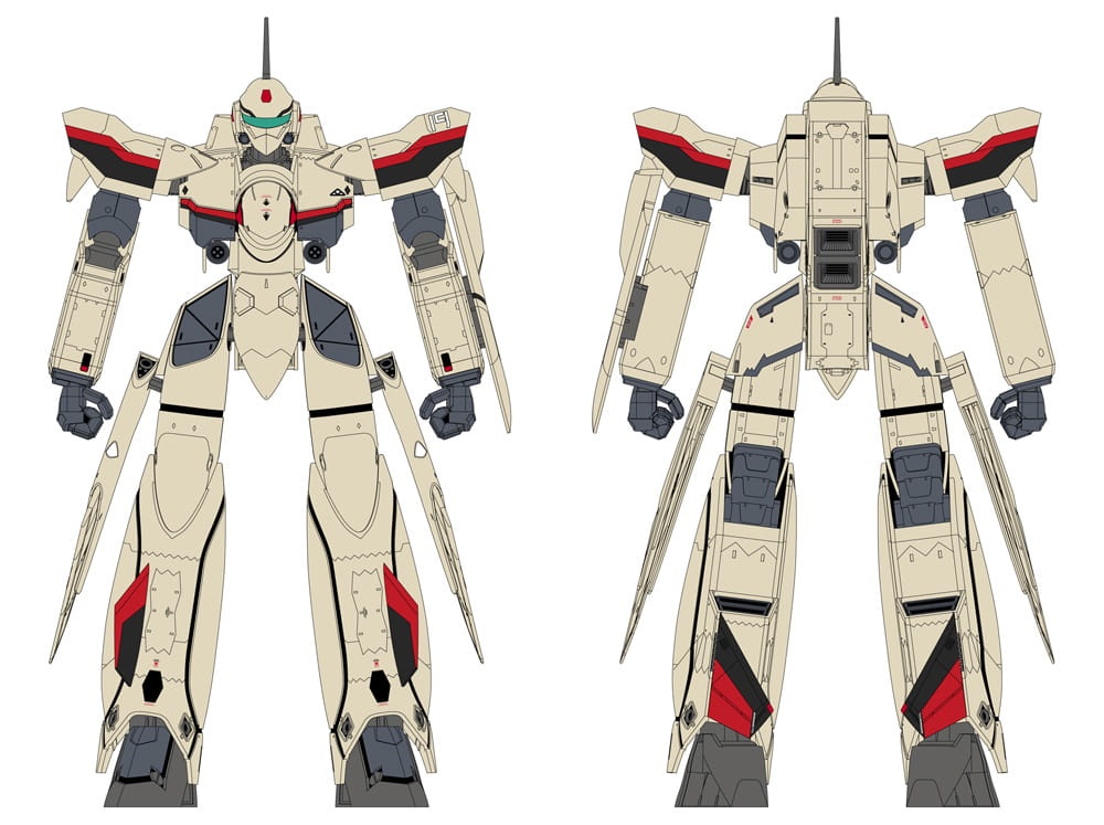 Zdjęcie dodatkowe produktu Macross Plus YF-19 Battroid 1:72 Hasegawa 65733