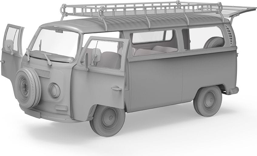 Zdjęcie dodatkowe produktu T2 Model 1967 Bus 1:35 AK Interactive 35022