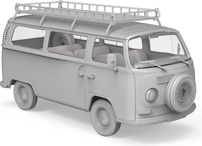 Zdjęcie dodatkowe produktu T2 Model 1967 Bus 1:35 AK Interactive 35022