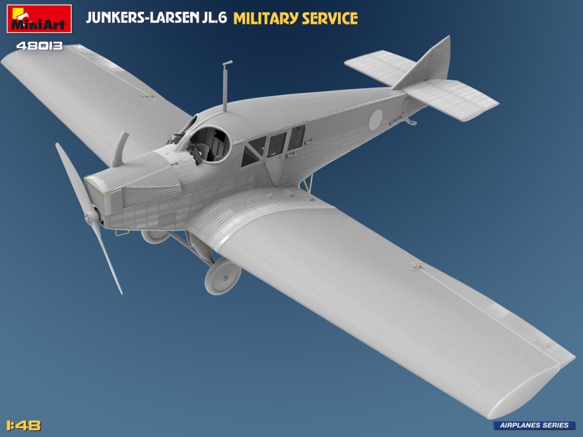 Zdjęcie dodatkowe produktu Junkers-larsen Jl.6. Military Service 1:48 MiniArt 48013