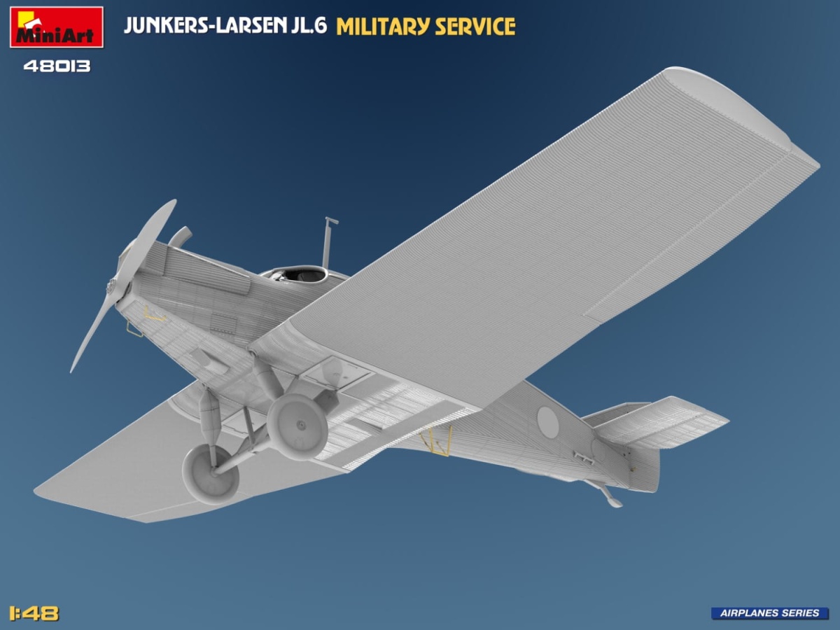 Zdjęcie dodatkowe produktu Junkers-larsen Jl.6. Military Service 1:48 MiniArt 48013