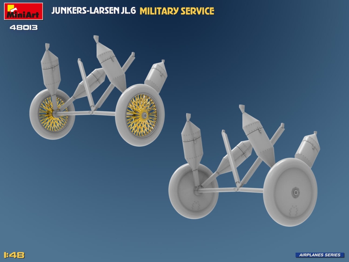Zdjęcie dodatkowe produktu Junkers-larsen Jl.6. Military Service 1:48 MiniArt 48013