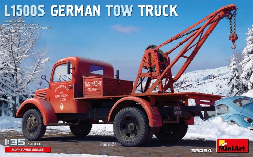 L1500s German Tow Truck 1:35 MiniArt 38054