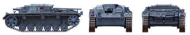 Zdjęcie dodatkowe produktu Sturmgeschutz III Ausf.B 1:35 Tamiya 35281