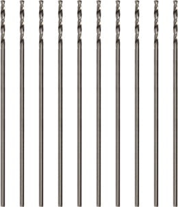 Precyzyjne wiertła HSS Modelcraft 0,5 mm (zestaw 10 sztuk) Shesto PDR1910-05