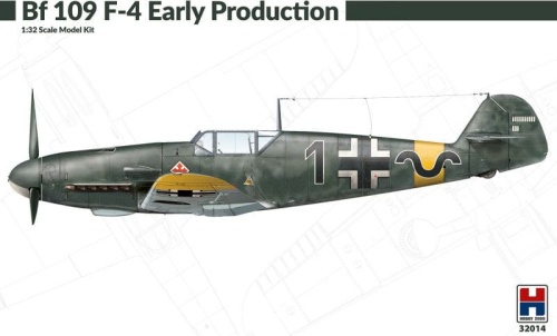 Bf 109 F-4 Early Production (model do sklejania) 1:32 Hobby 2000 32014