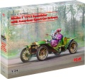 Zdjęcie dodatkowe produktu Model T 1913 Speedster with American Sport Car Drivers 1:24 ICM 24026