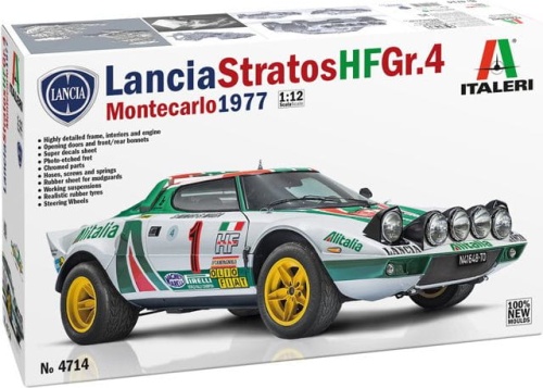 Lancia Stratos HF Gr.4 1:12 Italeri 4714