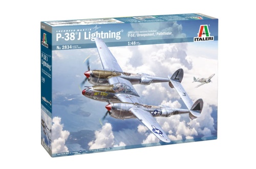 P-38 J Lightning 1:48 Italeri 2834