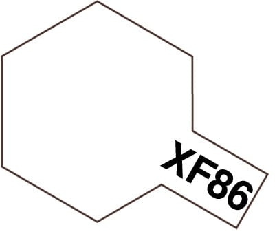 Tamiya 81786 XF-86 Flat clear Acrylic Mini Farba 10ml XF86