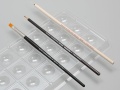 Zdjęcie dodatkowe produktu Sucha Paleta 18 pól (5szt) Tamiya 87195 Palette for Brush Painting
