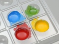 Zdjęcie dodatkowe produktu Sucha Paleta 18 pól (5szt) Tamiya 87195 Palette for Brush Painting