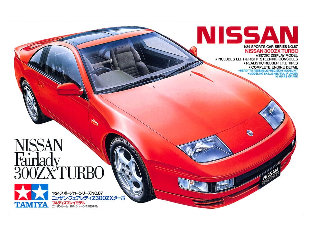 Zdjęcie główne produktu Nissan 300ZX Turbo 1:24 Tamiya 24087