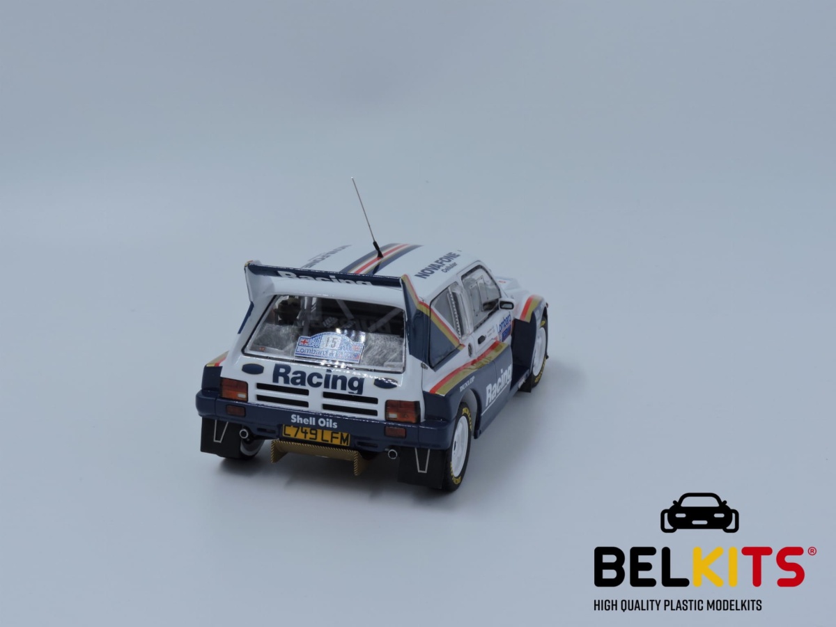 Zdjęcie dodatkowe produktu MG Metro 6R4 1986 Lombard RAC Rallye 1:24 Belkits 016