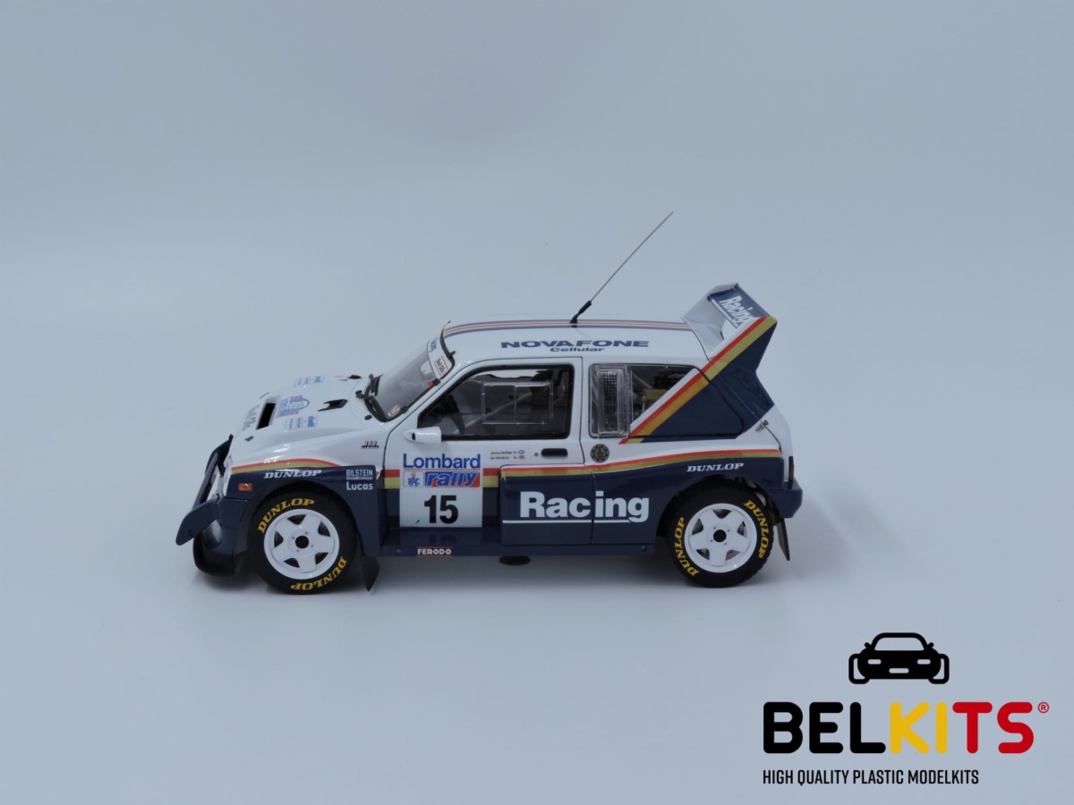Zdjęcie dodatkowe produktu MG Metro 6R4 1986 Lombard RAC Rallye 1:24 Belkits 016