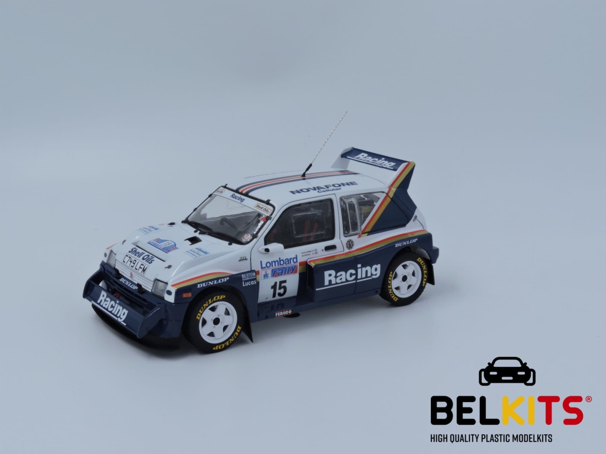 Zdjęcie dodatkowe produktu MG Metro 6R4 1986 Lombard RAC Rallye 1:24 Belkits 016