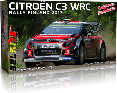 Citroen C3 WRC 2017 Rally Finland 2017 1:24 Belkits 018