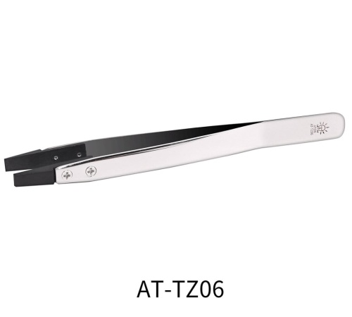 Pęseta antystatyczna prosta tępa (ścięta) HG DSPIAE AT-TZ06