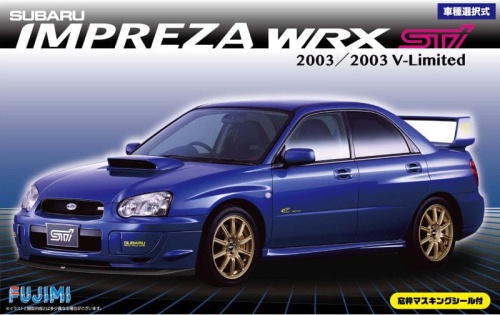 Subaru Impreza WRX STI 2003 V-Limited 1:24 Fujimi 039404