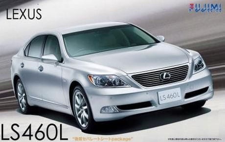 Lexus LS460L with Separate Back Seat Package 1:24 Fujimi 038018