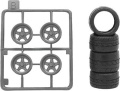 Zdjęcie dodatkowe produktu Felgi Racing Hart 15 Cali 1:24 Fujimi 193694