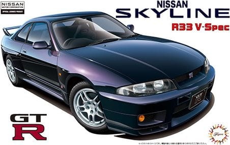 Zdjęcie główne produktu Nissan Skyline R33 V-Spec 1:24 Fujimi 046273