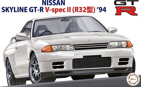 Zdjęcie główne produktu Nissan Skyline GT-R V-Spec II (R32) 1994 1:24 Fujimi 046570