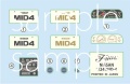 Zdjęcie dodatkowe produktu Nissan MID4 w/Window Frame Masking 1:24 Fujimi 047188