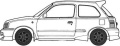 Zdjęcie dodatkowe produktu Nissan Micra (K11) Nismo 1:24 Fujimi 047362