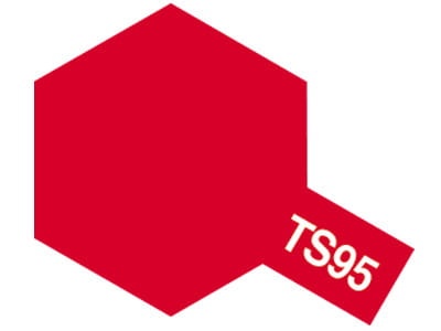 Tamiya 85095 TS-95 Pure Metallic Red Spray Farba TS95