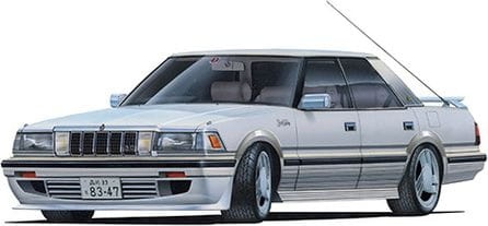 Zdjęcie dodatkowe produktu Toyota Crown 3.0 Royal Twincom 1:24 Fujimi 047713