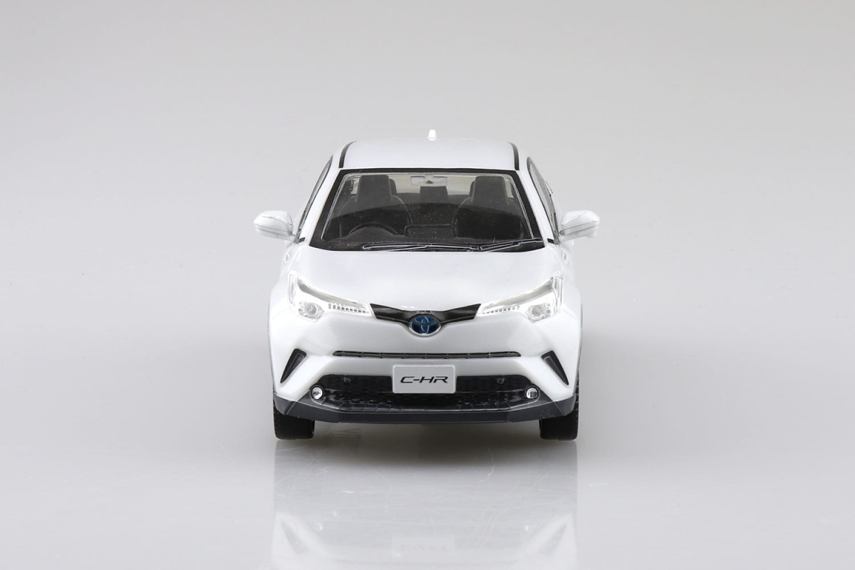 Zdjęcie dodatkowe produktu Toyota C-HR White Pearl SNAP KIT 1:32 Aoshima 056349