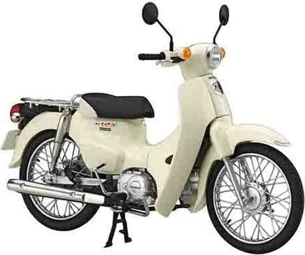 Zdjęcie dodatkowe produktu Honda Super Cub110 (Classical White) 1:12 Fujimi 142005