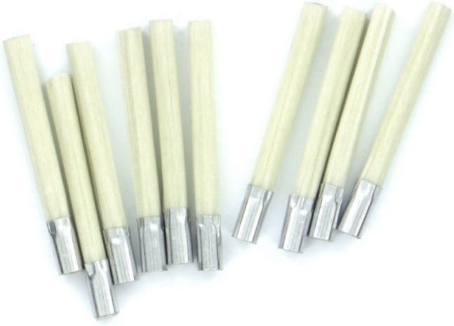 Zdjęcie główne produktu Wkłady z włókna szklanego do pędzla PBU1019 (4mm, 10szt) Modelcraft Shesto PBU1019-2-10