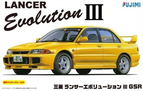Zdjęcie główne produktu Mitsubishi Lancer Evolution III GSR 1:24 Fujimi 03917