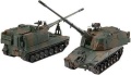 Zdjęcie dodatkowe produktu JGSDF Type 99 155mm Self-Propelled Howitzer Special Version w/Figure 1:72 Fujimi 723501