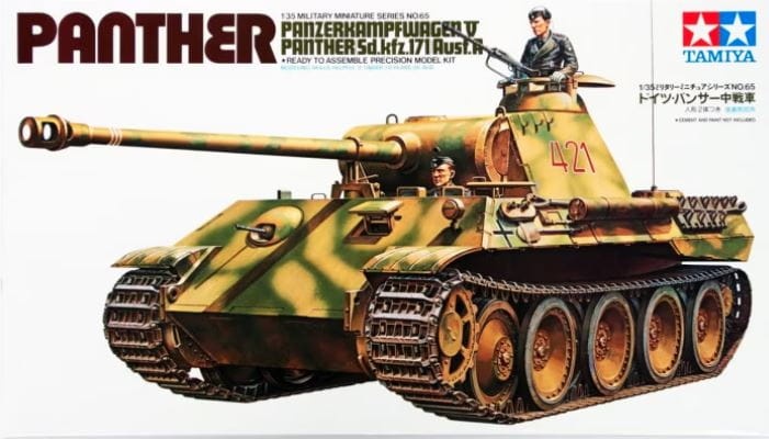 Zdjęcie dodatkowe produktu Panzerkampfwagen V Panther Ausf.A Czołg 1:35 Tamiya 35065