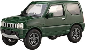 Zdjęcie dodatkowe produktu Suzuki Jimny JB23 Land Venture (Cool Khaki Pearl Metallic) 1:24 Fujimi 066295