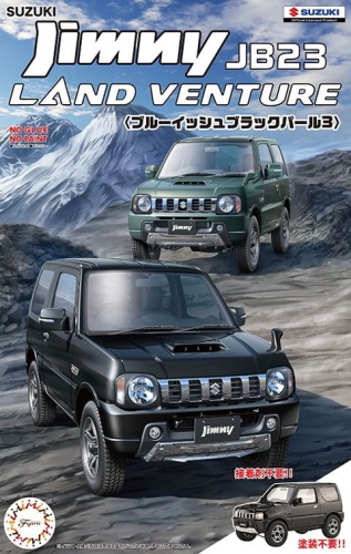 Suzuki Jimny JB23 Land Venture (Blueish Black Pearl 3) 1:24 Fujimi 066301